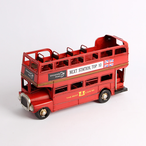 트레이드원 영국기 RED 2층 버스 모형31