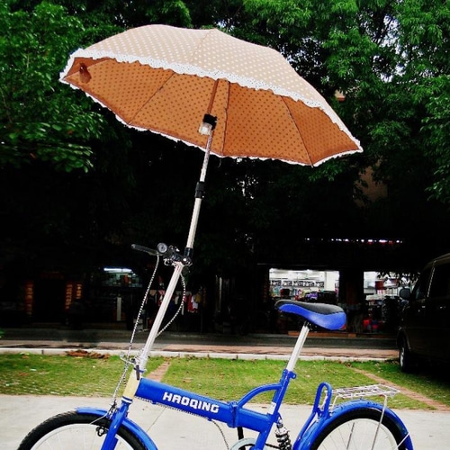자전거 우산거치대