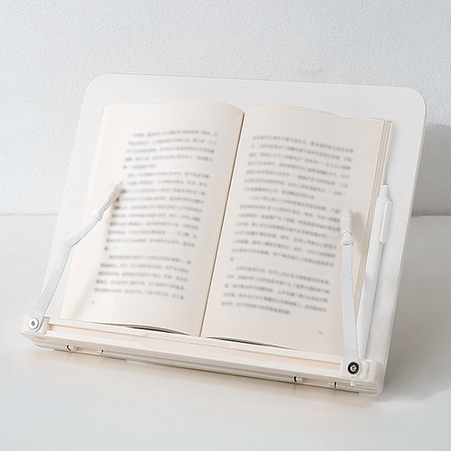 노트북 태블릿 거치대 가능 화이트 독서대 30cm