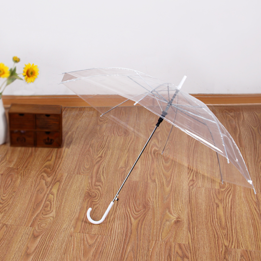 투명 반자동 비닐우산