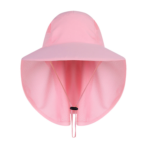 트레이드원 매쉬 햇빛가리개 캡 모자 핑크