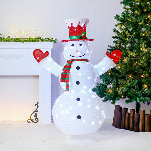 LED Hug 눈사람 폴딩형 인형 120cm